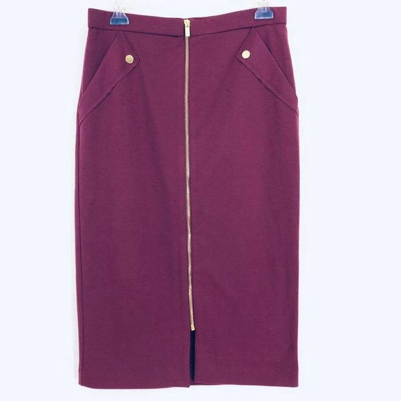 Grace Elements Dresses & Skirts - Grace Elements Woman’s Sz S Skirt Purple Pencil